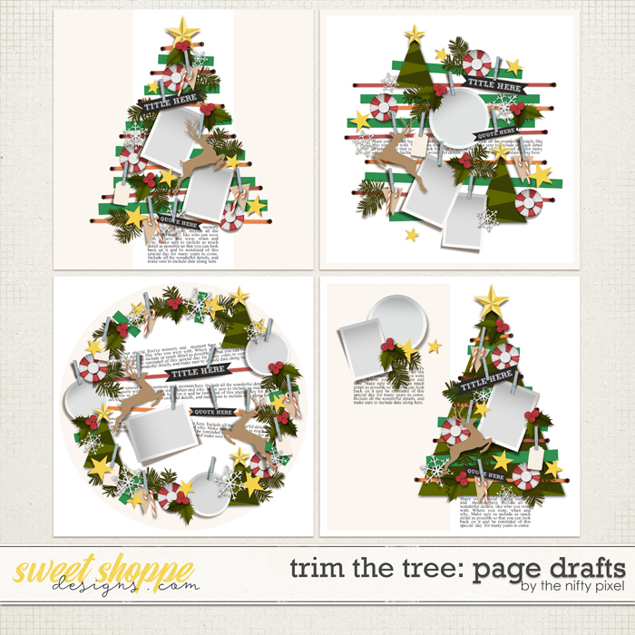 TRIM THE TREE | PAGE DRAFTS by The Nifty Pixel