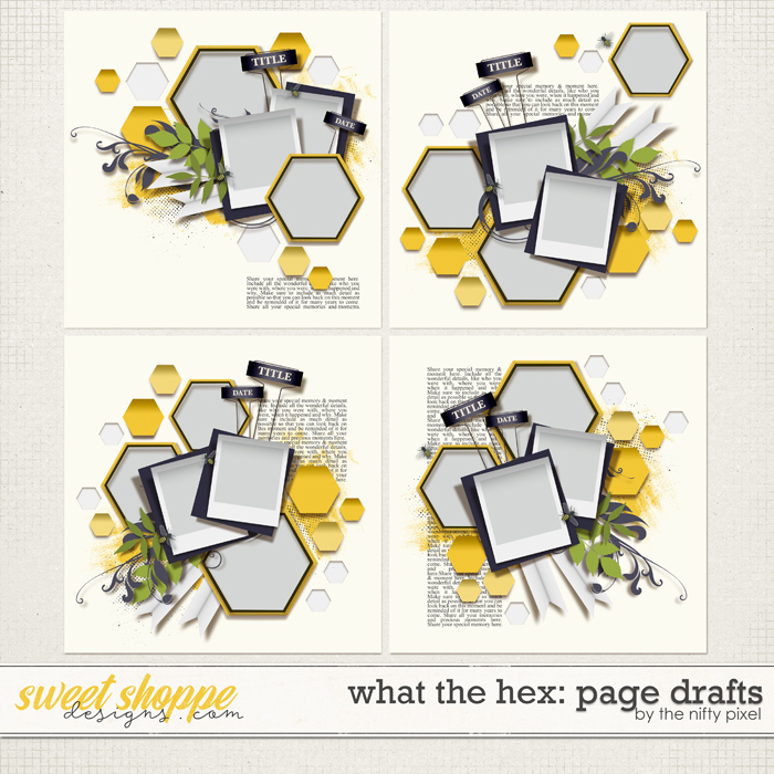 WHAT THE HEX | PAGE DRAFTS by The Nifty Pixel