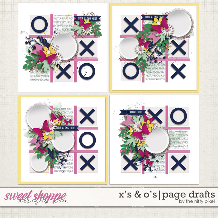 X’s & O’s | PAGE DRAFTS by The Nifty Pixel