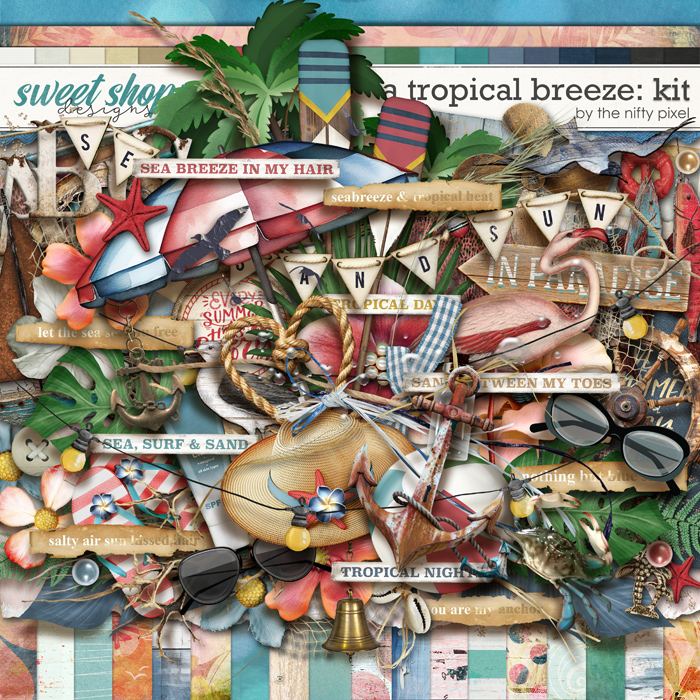 A TROPICAL BREEZE | KIT by The Nifty Pixel