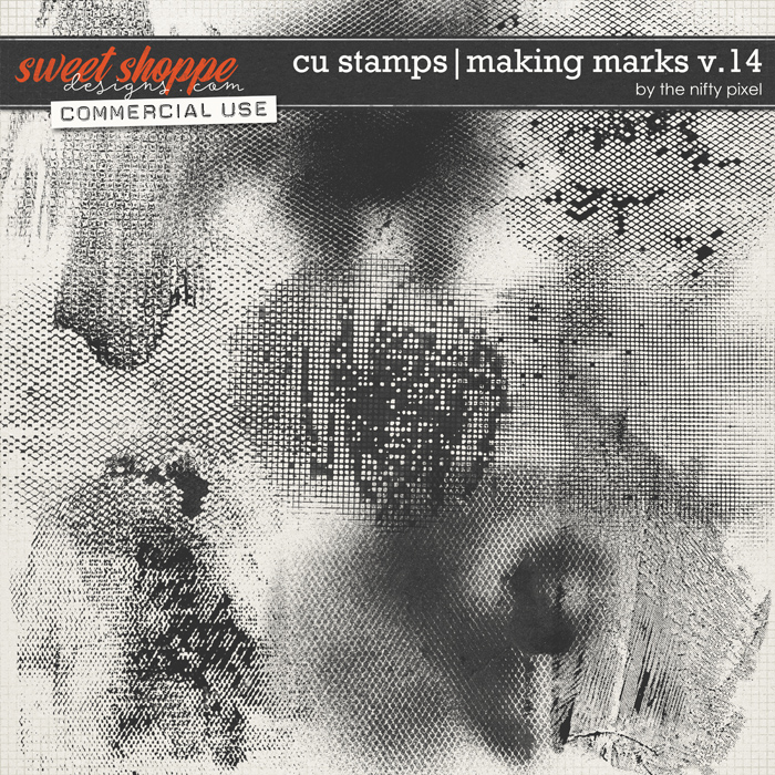 CU BRUSH & STAMPS | MAKING MARKS V.14 by The Nifty Pixel