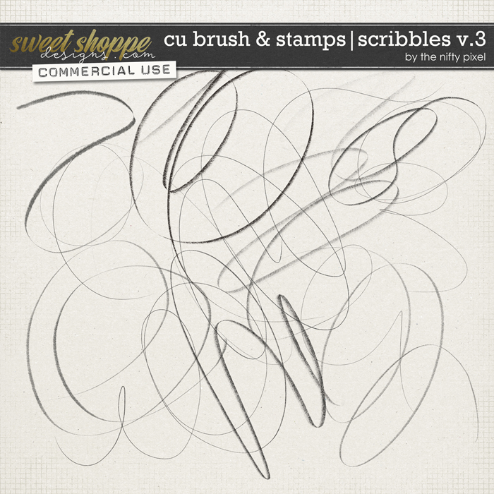 CU BRUSH & STAMPS | SCRIBBLES V.3 by The Nifty Pixel