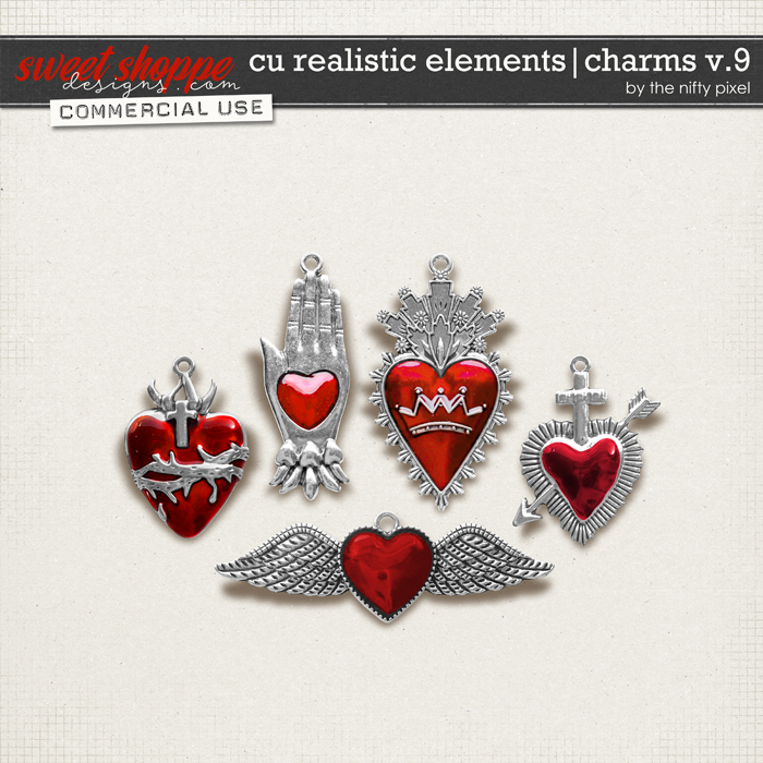 CU REALISTIC ELEMENTS | CHARMS V.9 by The Nifty Pixel