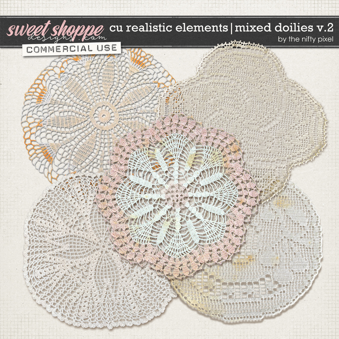 CU REALISTIC ELEMENTS | MIXED DOILIES V.2 by The Nifty Pixel