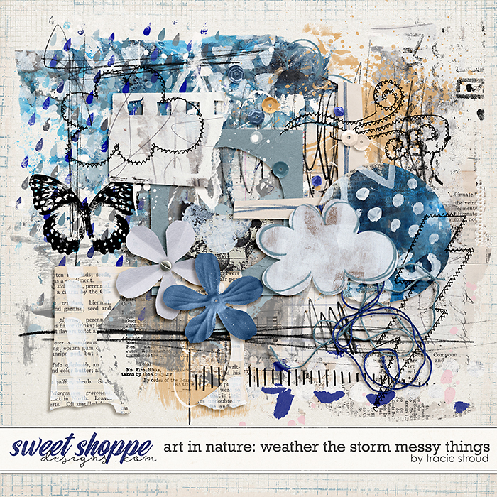 Art in Nature: Weather the Storm Messy Things by Tracie Stroud