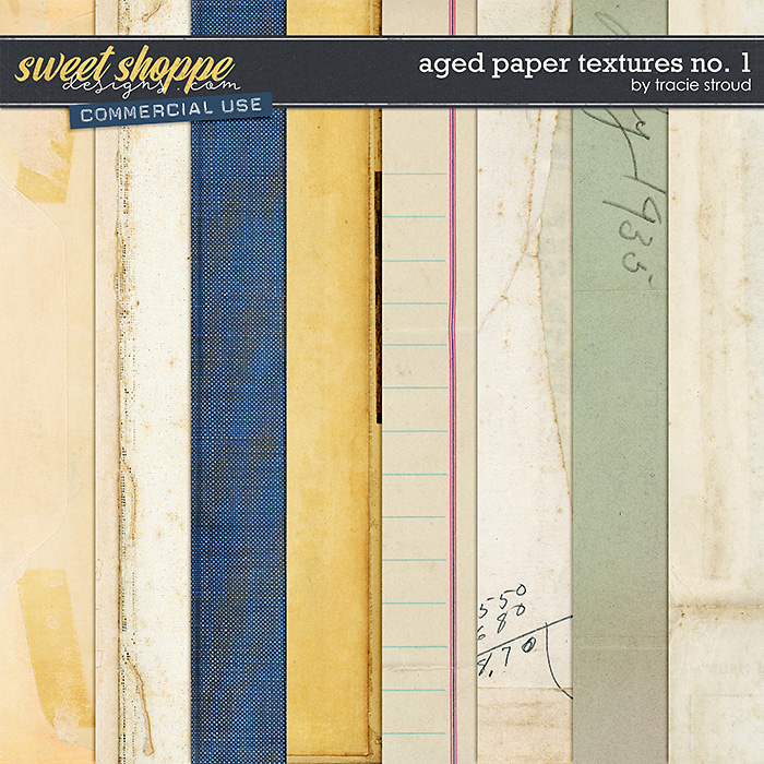 CU Aged Paper Textures no. 1 by Tracie Stroud