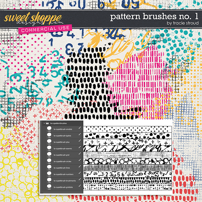 CU Pattern Brushes no. 1 by Tracie Stroud CU Pattern Brushes no. 1 by Tracie Stroud