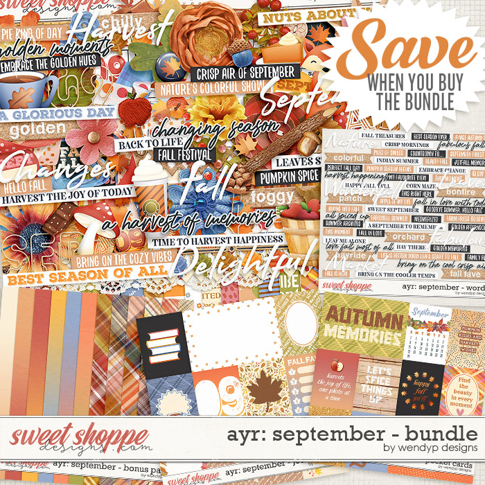 All year round: September - Bundle by WendyP Designs