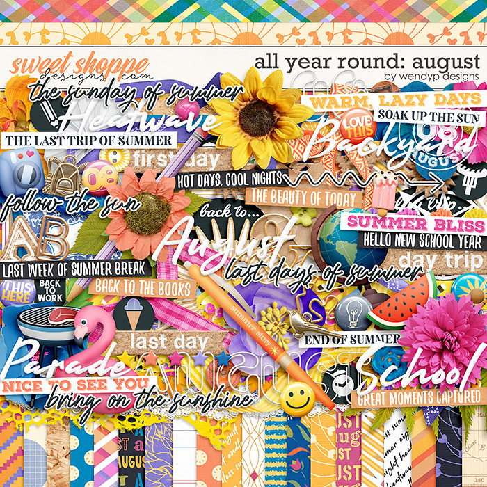 All year round: august by WendyP Designs