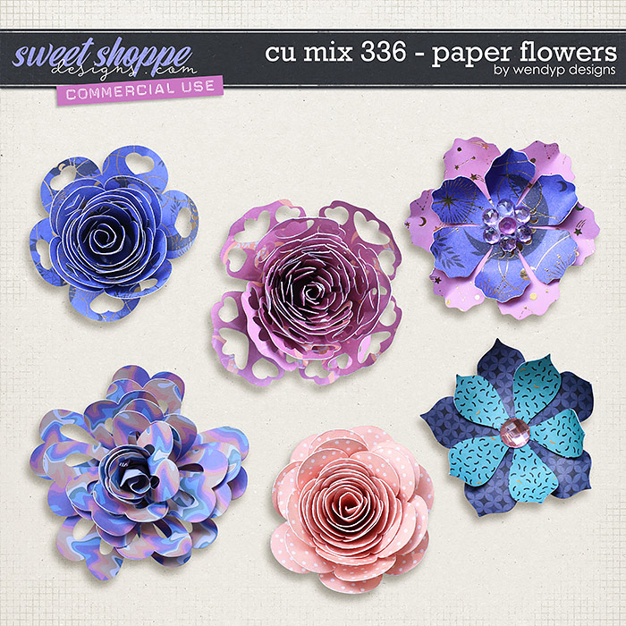 CU Mix 336 - flowers by WendyP Designs CU Mix 336 - flowers by WendyP Designs