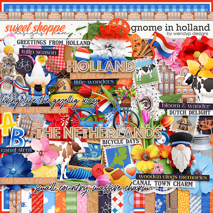 Gnome in Holland by WendyP Designs 