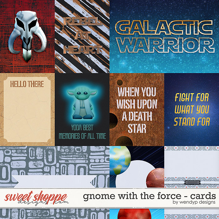 Gnome with the force - Cards by WendyP Designs 