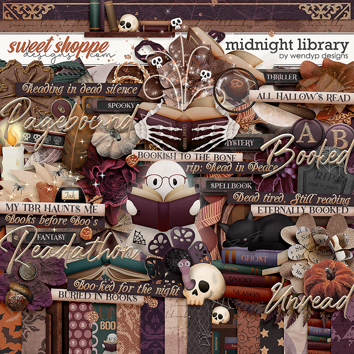 Midnight Library by WendyP Designs Midnight Library by WendyP Designs