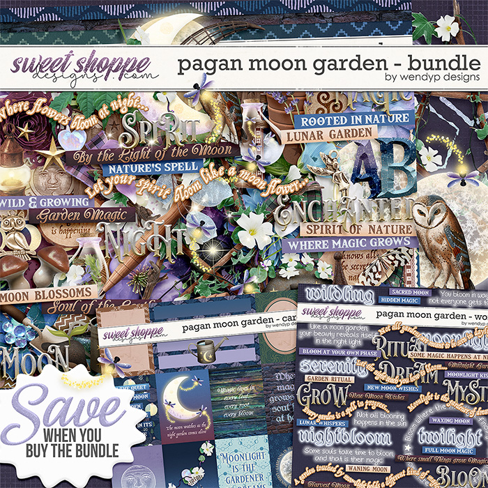Pagan moon garden - Bundle by WendyP Designs