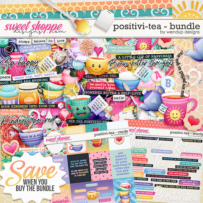 Positivi-tea - Bundle by WendyP Designs