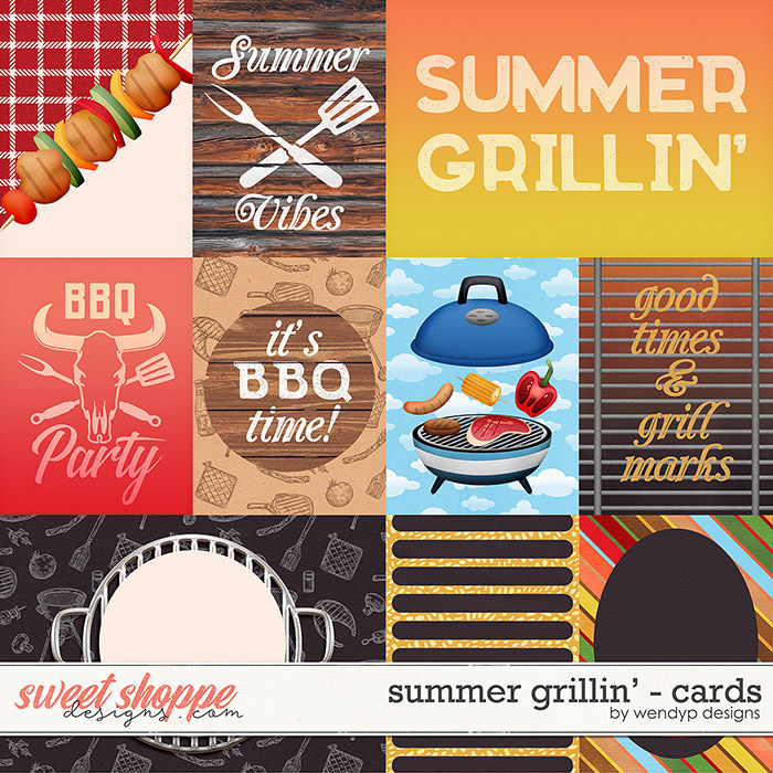 Summer Grillin' - Cards by WendyP Designs