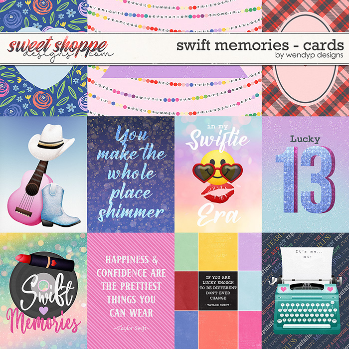 Swift Memories - Cards by WendyP Designs