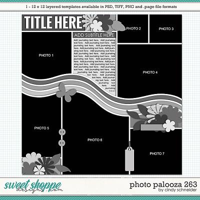 Cindy's Layered Templates - Photo Palooza 263 by Cindy Schneider