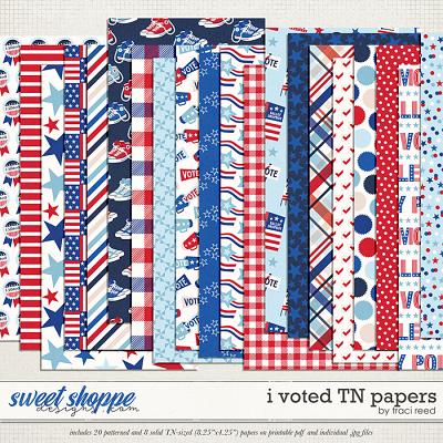 I Voted TN Papers by Traci Reed