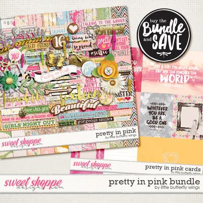 Pretty in Pink bundle by Little Butterfly Wings