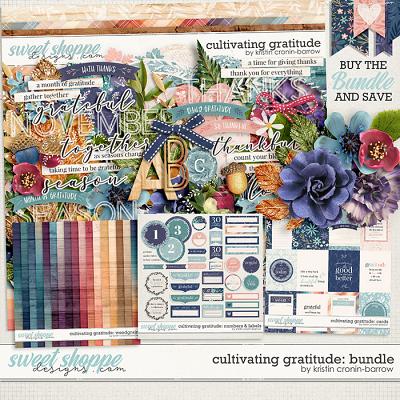 Cultivating Gratitude Bundle by Kristin Cronin-Barrow