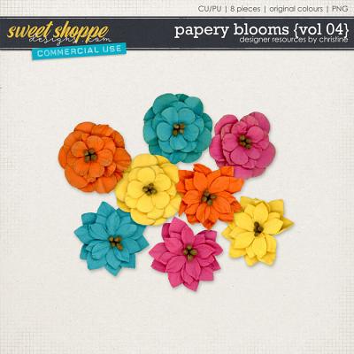 Papery Blooms {Vol 04} by Christine Mortimer