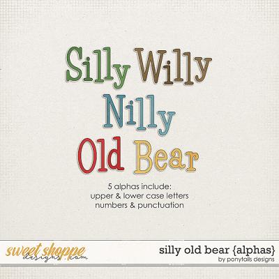 Silly Old Bear Alphas by Ponytails