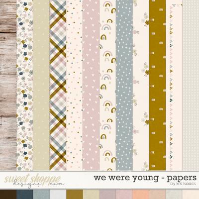 We Were Young | Papers - by Kris Isaacs Designs