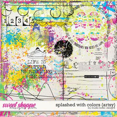 Splashed With Color Artsy by Studio Basic
