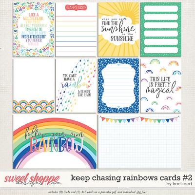 Keep Chasing Rainbows Journal Cards #2 by Traci Reed