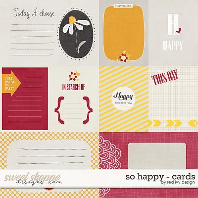 So Happy - Cards by Red Ivy Design