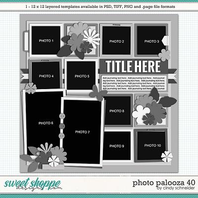 Cindy's Layered Templates - Photo Palooza 40 by Cindy Schneider