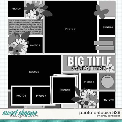 Cindy's Layered Templates - Photo Palooza 526 by Cindy Schneider