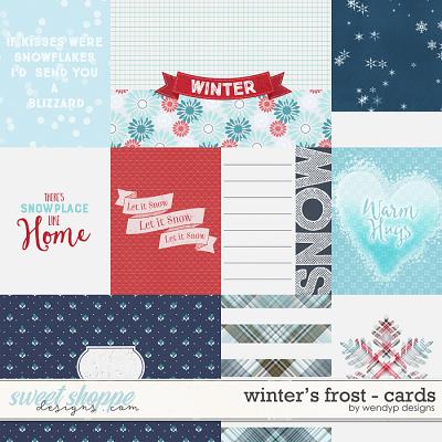 Winter's Frost - Cards by WendyP Designs