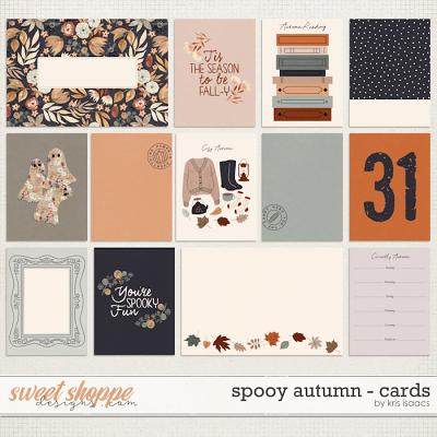 Spooky Autumn | Journal Cards - by Kris Isaacs Designs
