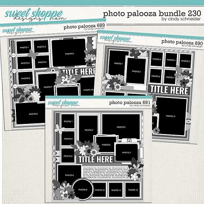 Cindy's Layered Templates - Photo Palooza Bundle 230 by Cindy Schneider