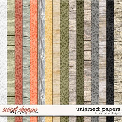 Untamed: Papers by River Rose Designs