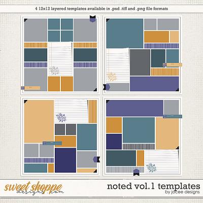 Noted Vol1 Templates by JoCee Designs