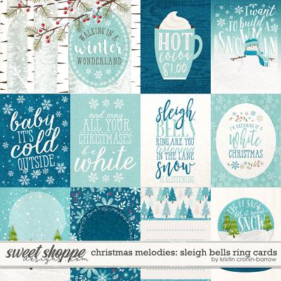 Christmas Melodies: Sleigh Bells Ring Cards by Kristin Cronin-Barrow