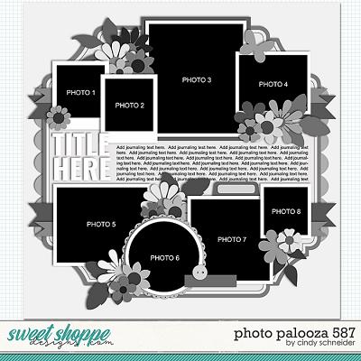 Cindy's Layered Templates - Photo Palooza 587 by Cindy Schneider