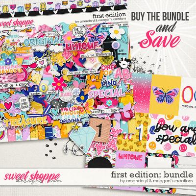 First edition: bundle by Amanda Yi & Meagan's Creations