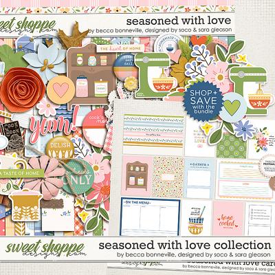 Seasoned With Love Collection by Becca Bonneville, Designed by Soco and Sara Gleason Seasoned With Love Collection by Becca Bonneville, Designed by Soco and Sara Gleason