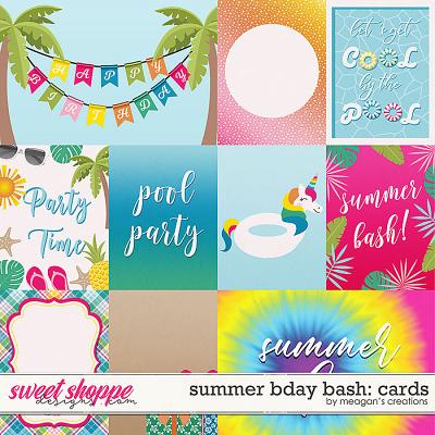 Summer Bday Bash: Cards by Meagan's Creations