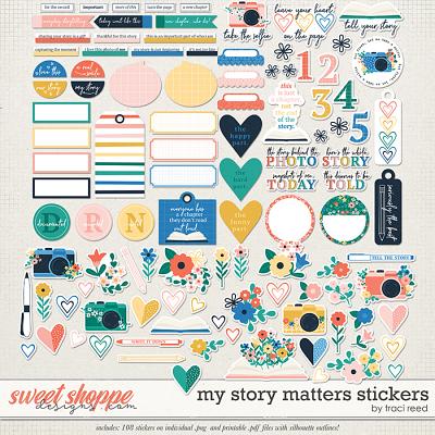 My Story Matters Stickers by Traci Reed