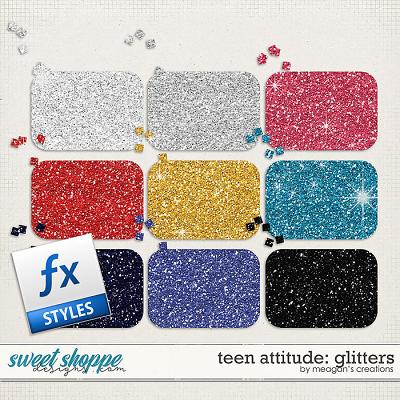 Teen Attitude: Glitters by Meagan's Creations