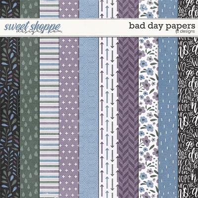 Bad Day Papers by LJS Designs