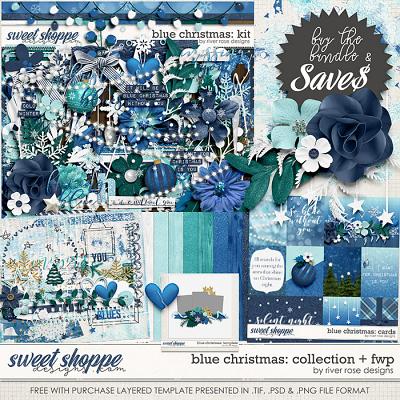 Blue Christmas: Collection + FWP by River Rose Designs