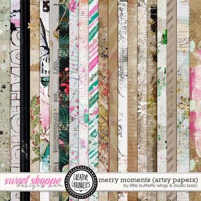 Creative Chronicles: Merry Moments Papers by Little Butterfly Wings & Studio Basic