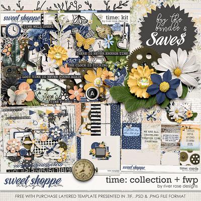 Time: Collection + FWP by River Rose Designs