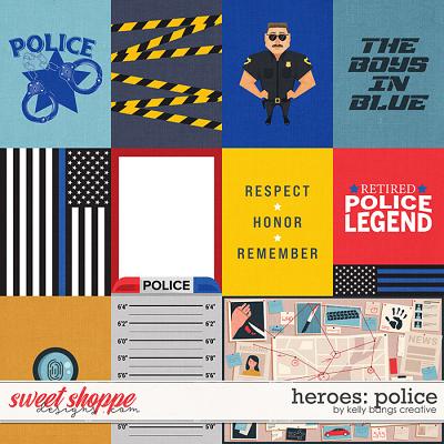 Heroes: Police Cards by Kelly Bangs Creative Heroes: Police Cards by Kelly Bangs Creative
